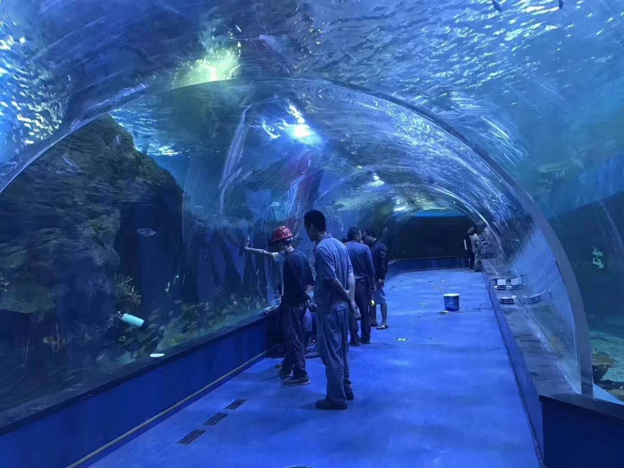 亞克力海洋館建設